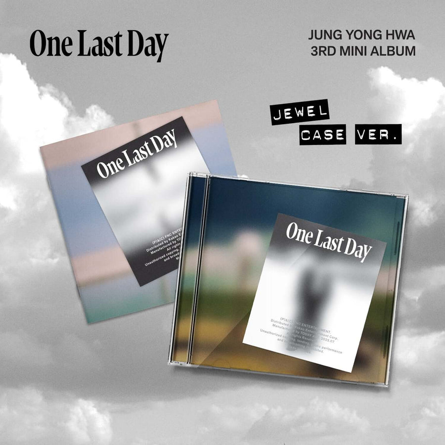 JUNG YONGHWA - 3rd Mini Album [One Last Day] (JEWEL CASE) - Album Kpop
