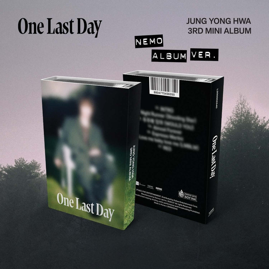 JUNG YONGHWA - 3rd Mini Album [One Last Day] (NEMO ALBUM) * LIMITED EDITION - Album Kpop