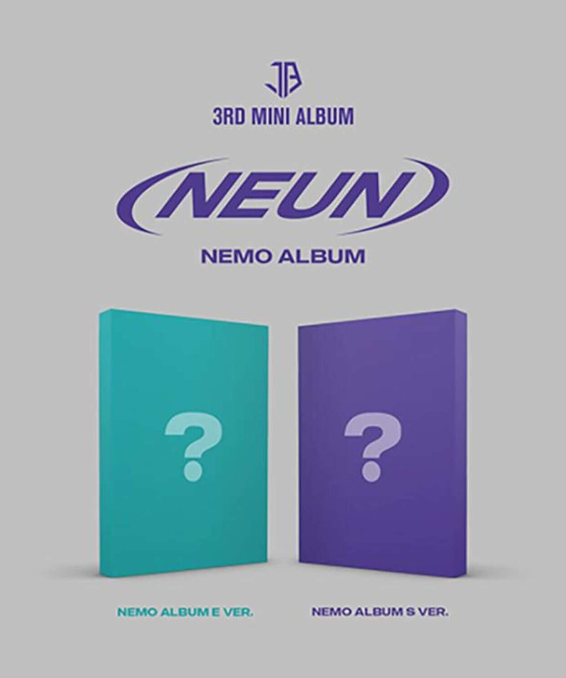JUST B - 3RD [= (NEUN)] (NEMO ALBUM) (Set of 2) Album Kpop de la marque JUST B, coffret double versions NEMO.