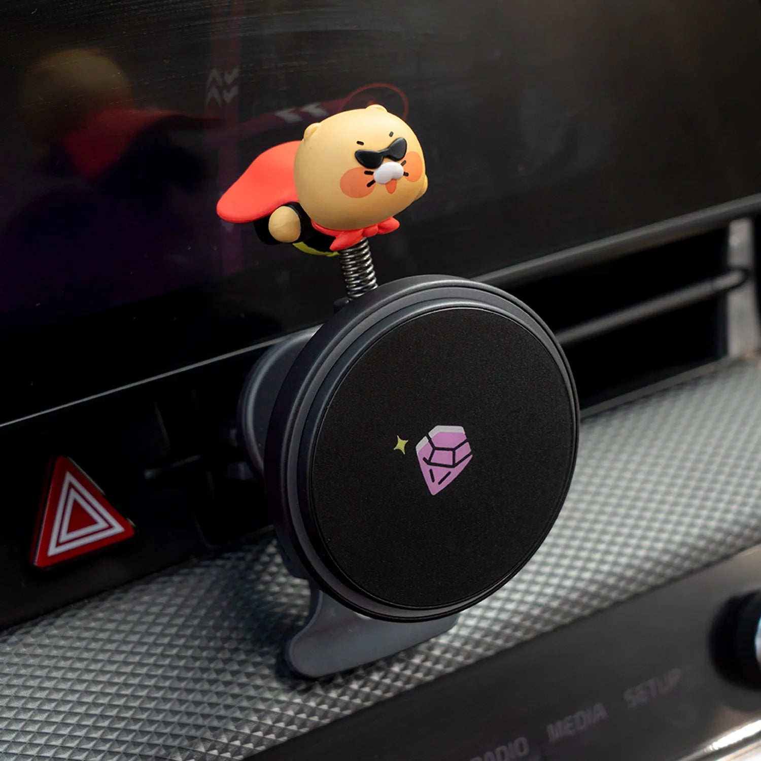 KAKAO FRIENDS Chunsik Bus Fly Magnetic Wireless Charger