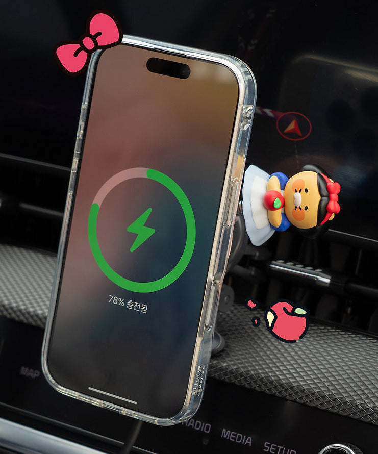 KAKAO FRIENDS Chunsik Bus Fly Magnetic Wireless Charger
