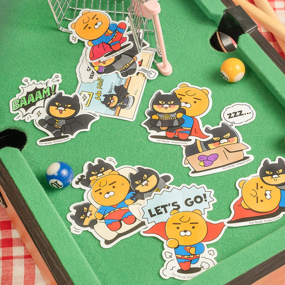 KAKAO FRIENDS KAKAOxDC Collaboration Deco Stickers en stock sur Ma Petite Corée