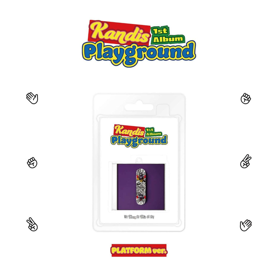 KANDIS - 1st Album [Playground] (Platform ver.) - Album Kpop