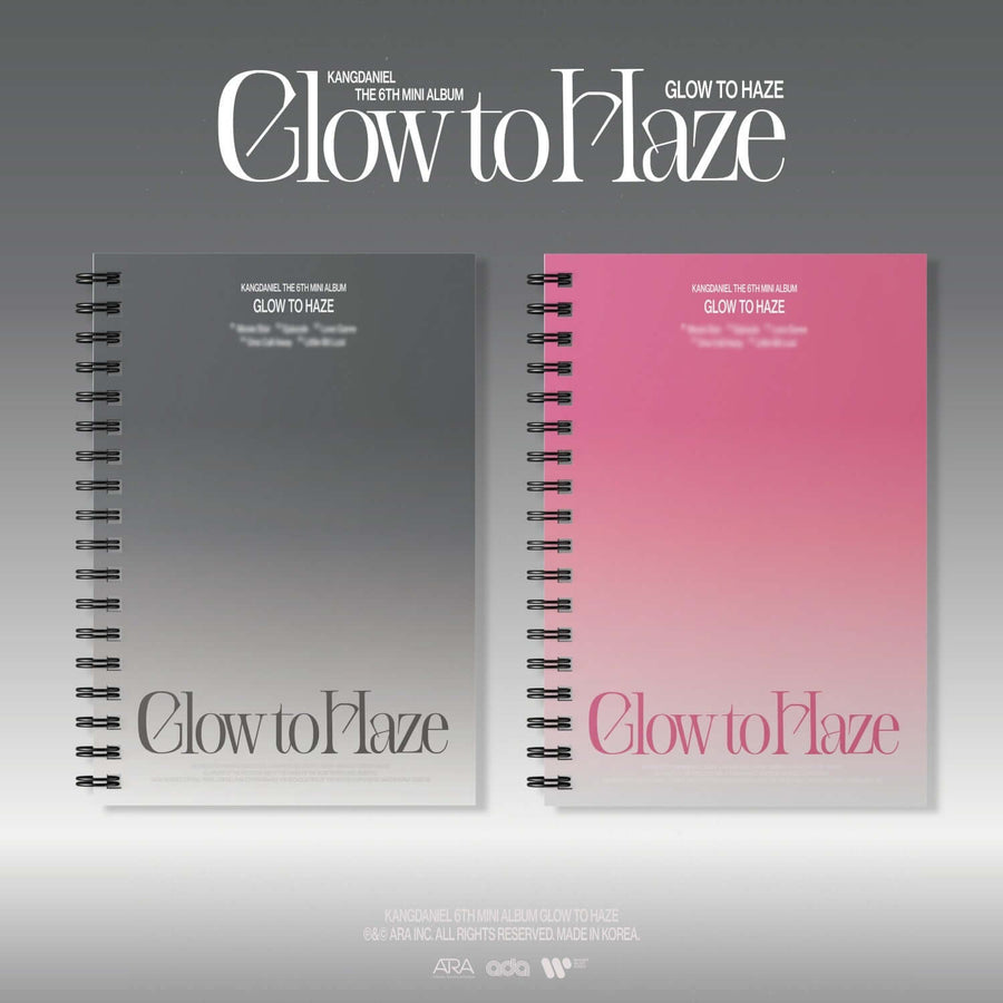 KANGDANIEL - [Glow to Haze] (Photo Book Ver.) Glow ver., Haze ver. (Random) - Album Kpop