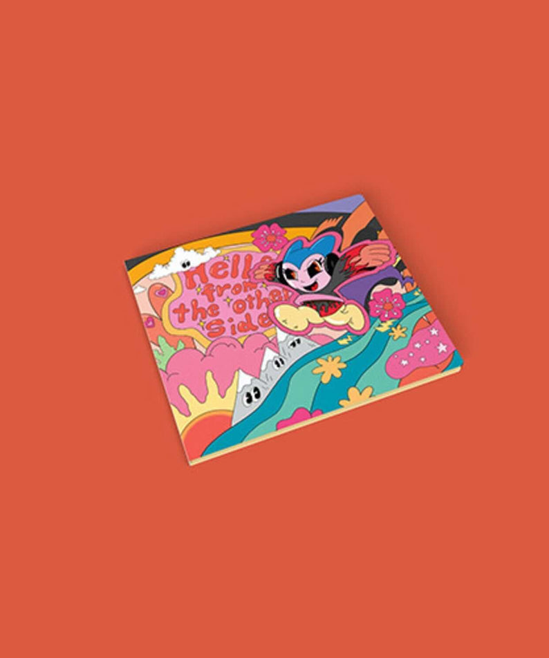 KENTA SANGGYUN - 1st EP [Hello from the other side] - Album Kpop, jaquette colorée sur fond orange, produit KENTA SANGGYUN