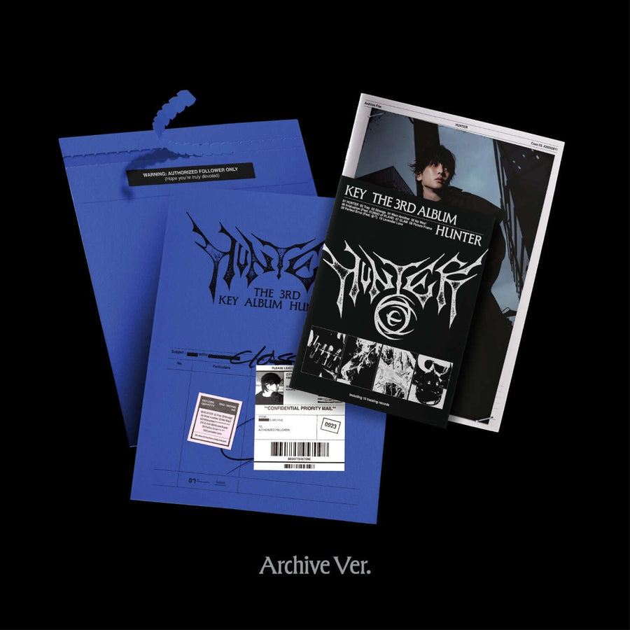 KEY - 3rd Album [HUNTER] (Archive Ver.) - Album Kpop