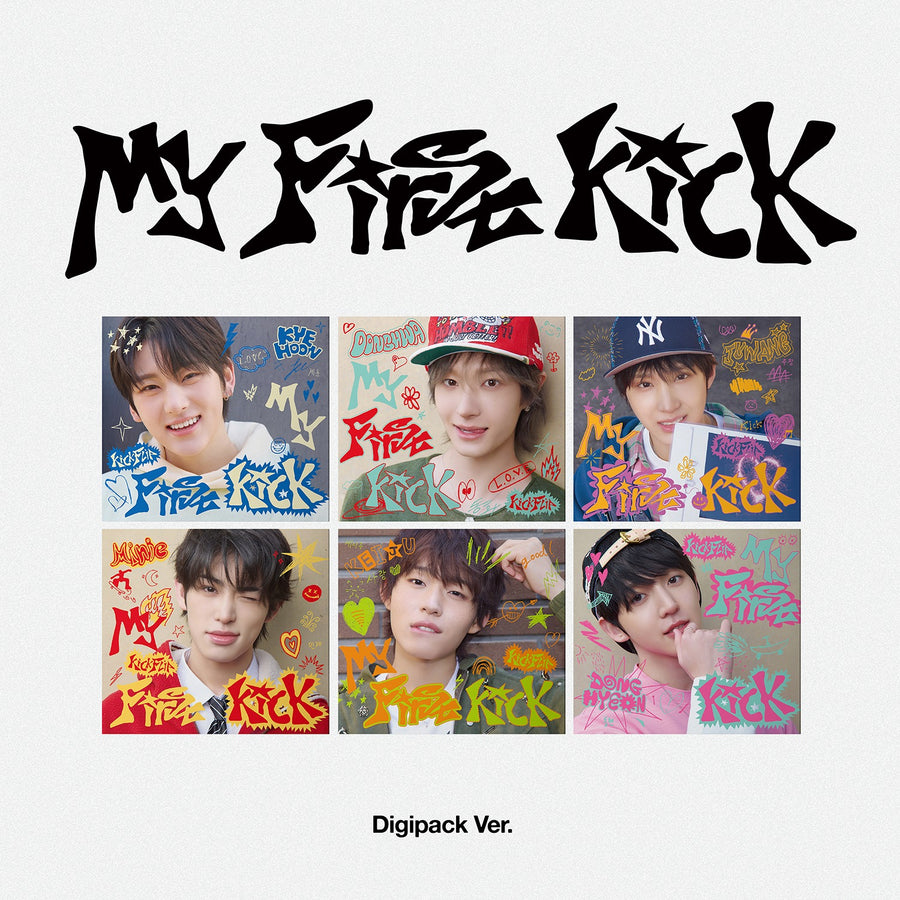 KICKFLIP - My First Kick (Digipack Ver.) - Album Kpop