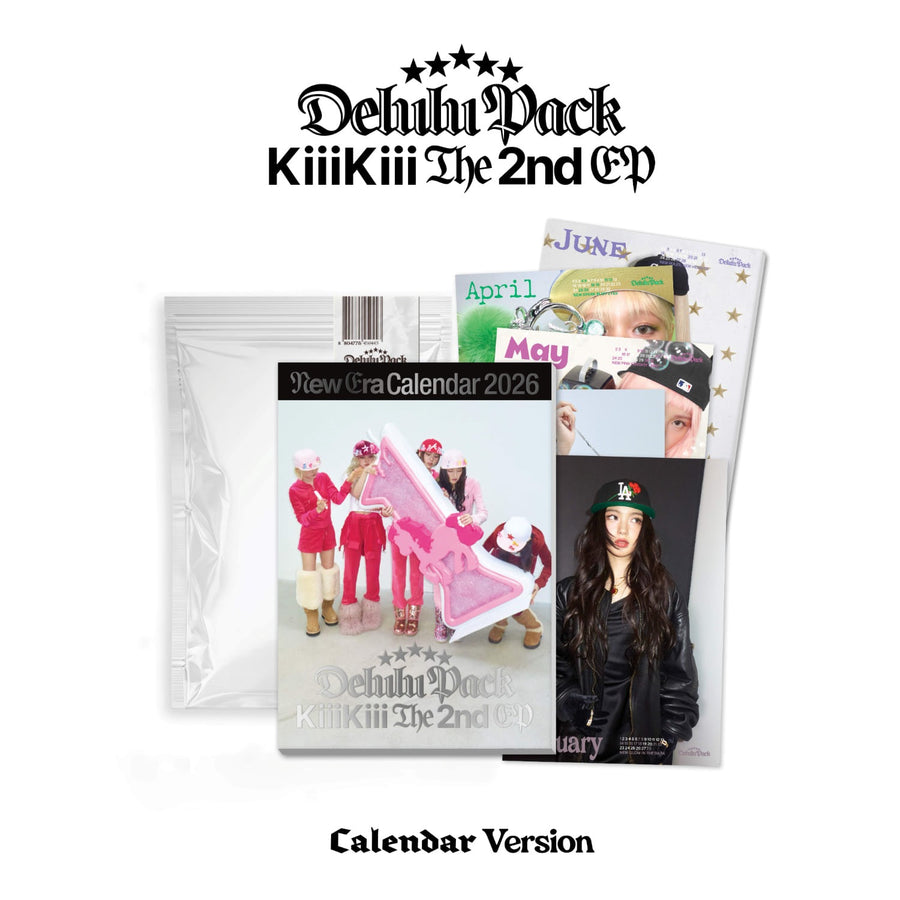 KIIIKIII - The 2nd EP [Delulu Pack] (Calendar. Version) - Album Kpop