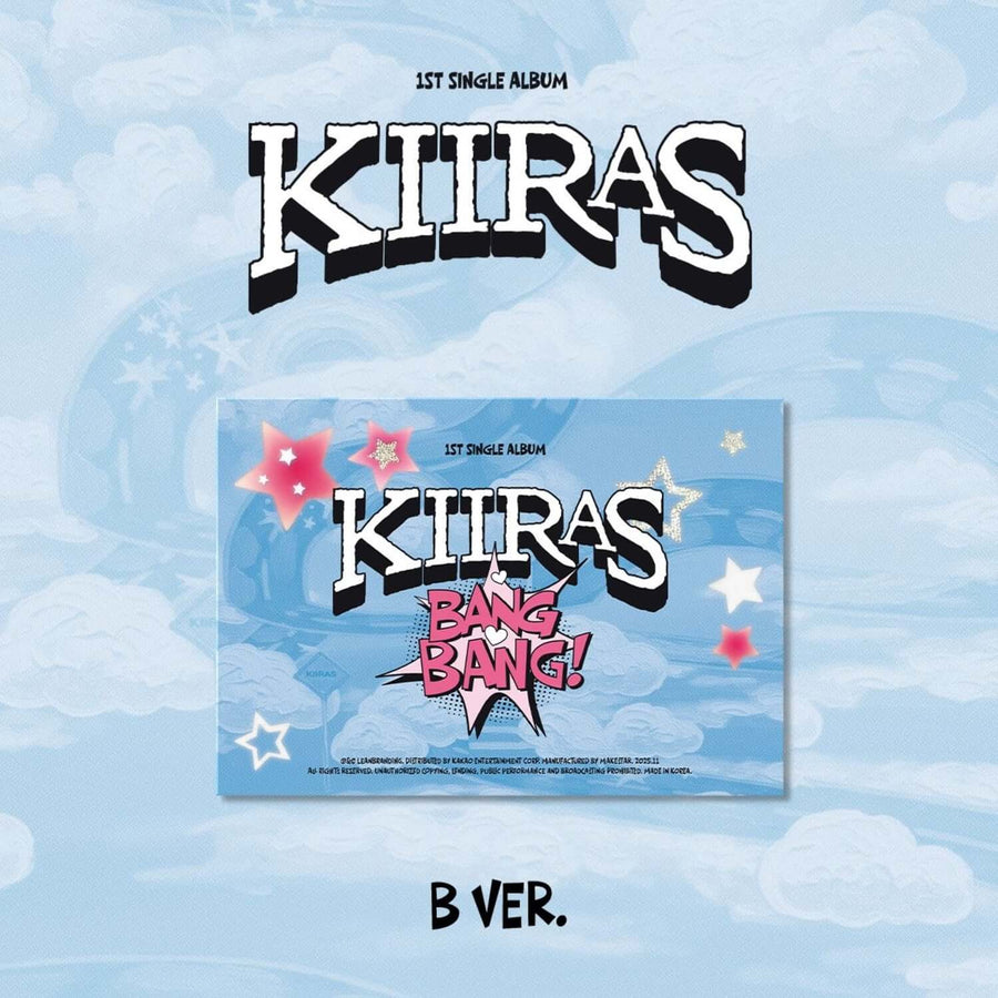 KIIRAS - 1st Album [BANG BANG!] (B Ver.) (POCA) - Album Kpop