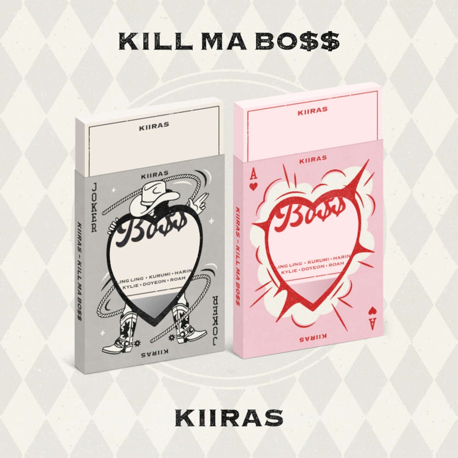 KIIRAS - 1st Album [KILL MA BO$$] (Set of 2) - Album Kpop