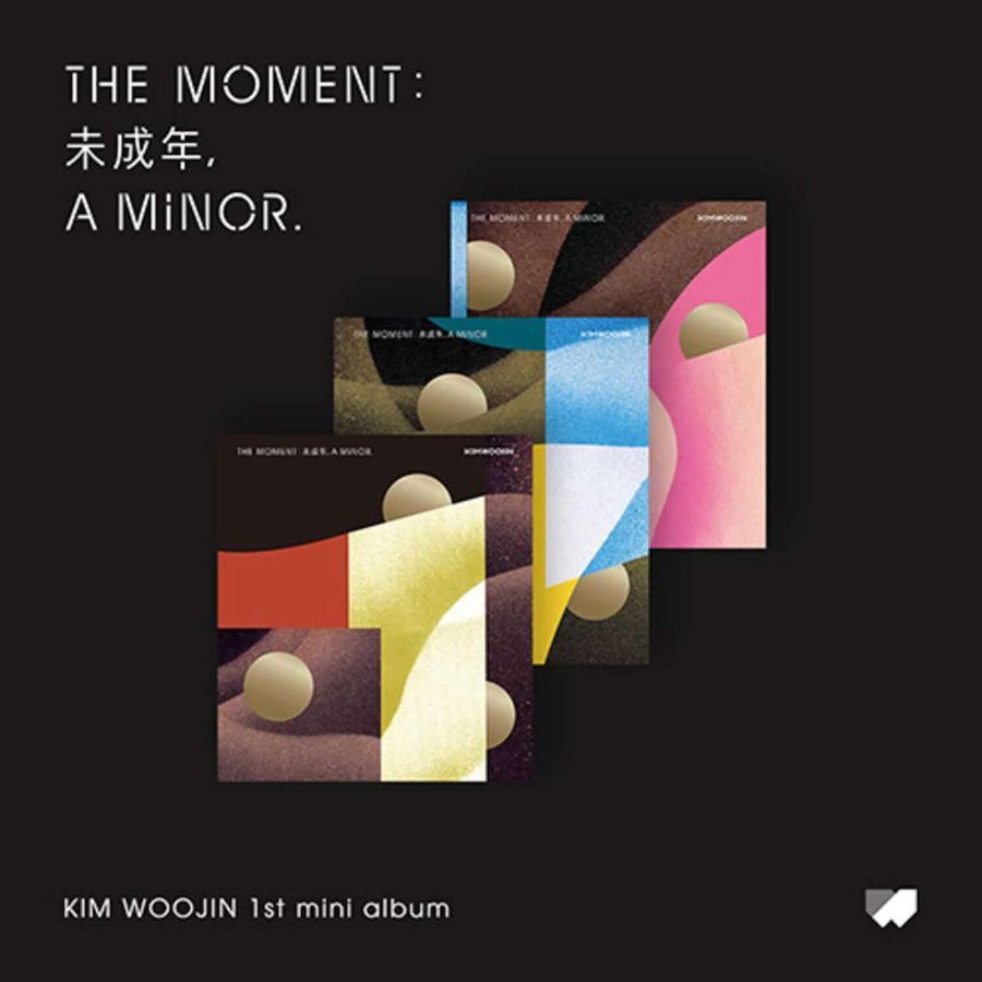 KIM WOOJIN - [The moment : 未成年, a minor.] (Version SET) - Album Kpop