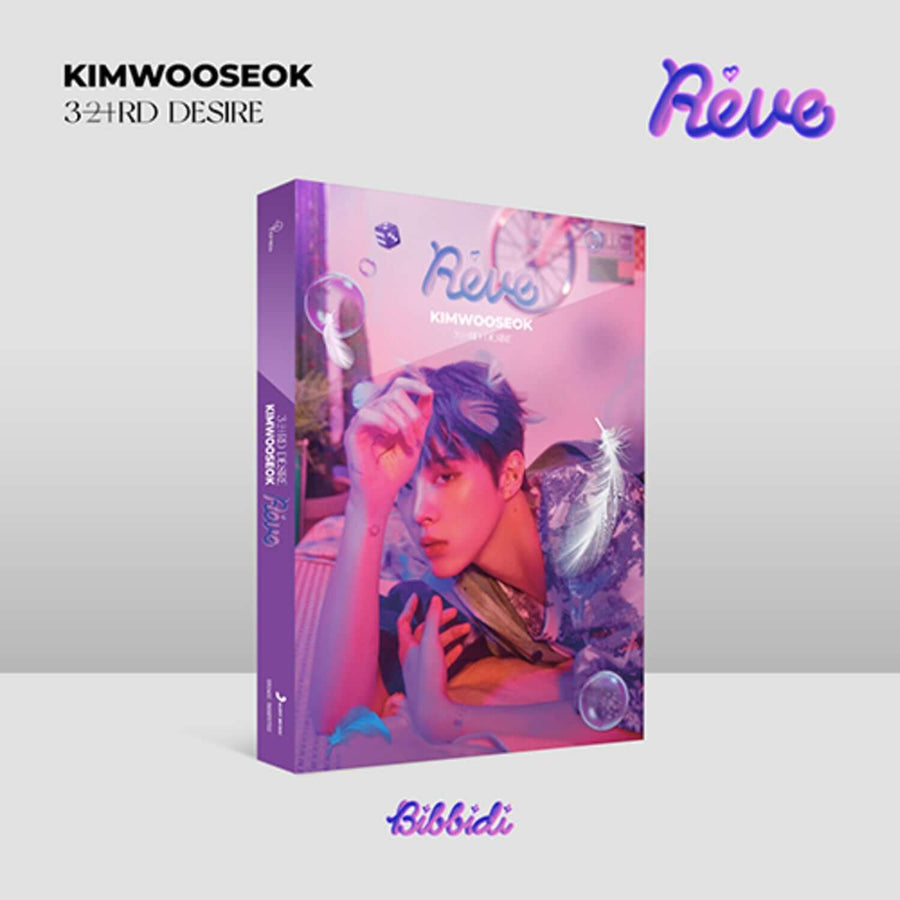 KIM WOOSEOK - 3RD DESIRE [Reve] Bibbidi ver. - Album Kpop