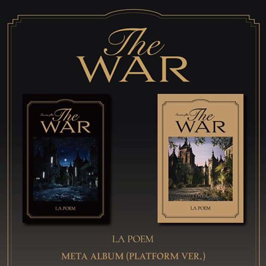 LA POEM - SINGLE ALBUM [THE WAR] (Platform Ver.) (2 Random 1) - Album Kpop