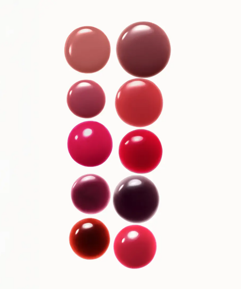 LANEIGE Juice Pop Box Lip Tint 4.5g : bocaux de gloss en teintes roses et rouges, marque LANEIGE sur fond clair.