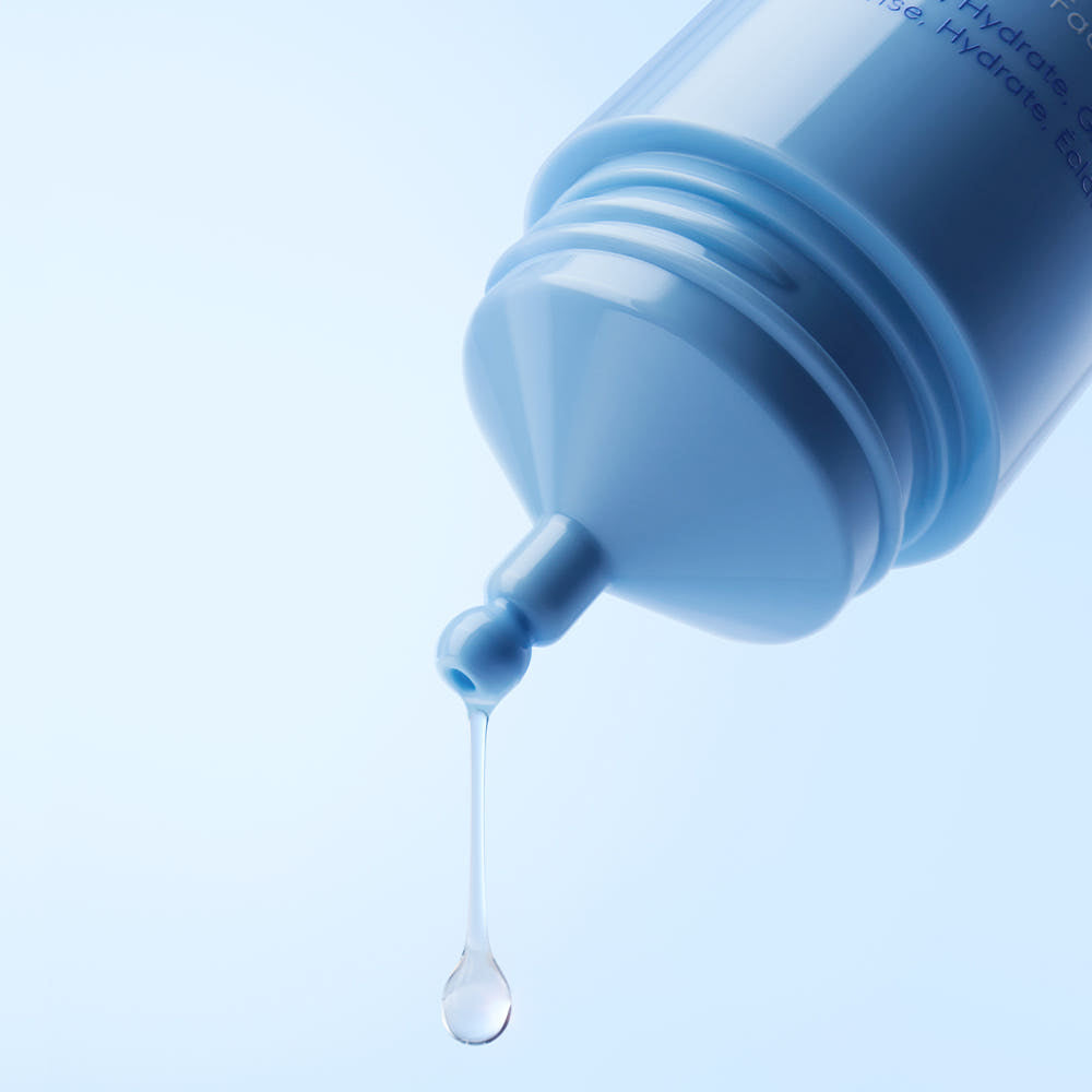 LANEIGE Water Bank Aqua Facial Serum 30ml, flacon bleu goutte d’eau sur fond clair, présentation beauté skincare