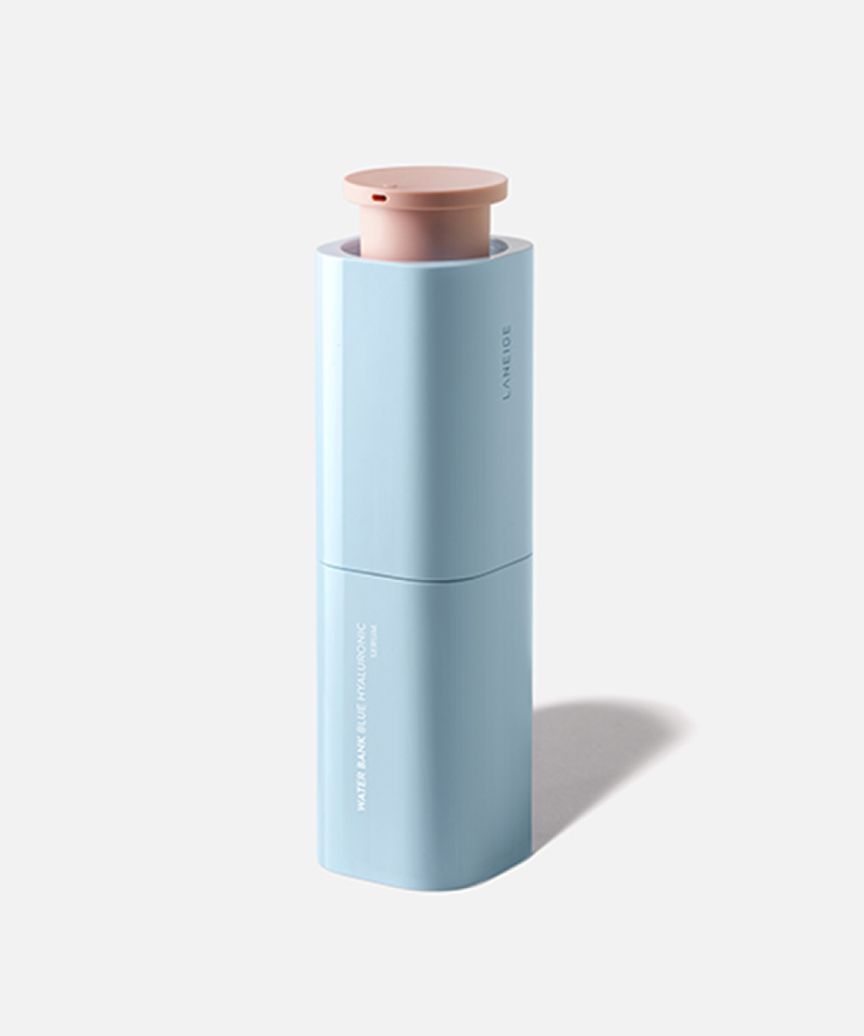 LANEIGE Water Bank Blue Hyaluronic Serum 50ml de la marque LANEIGE, flacon bleu sur fond blanc, packaging skincare