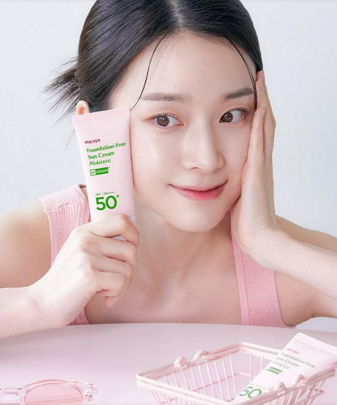 MA:NYO Vegan Foundation-Free Sun Cream Moisture SPF 50+ 50ml