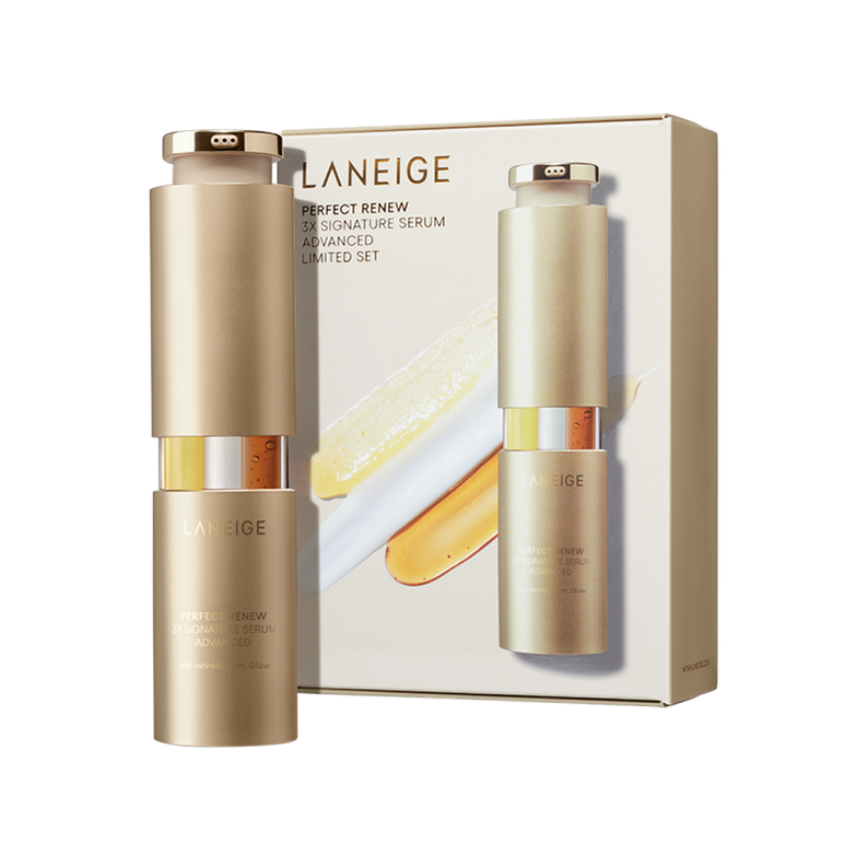 LANEIGE NEW Perfect Renew 3X Serum Advanced Planning Set 40ml