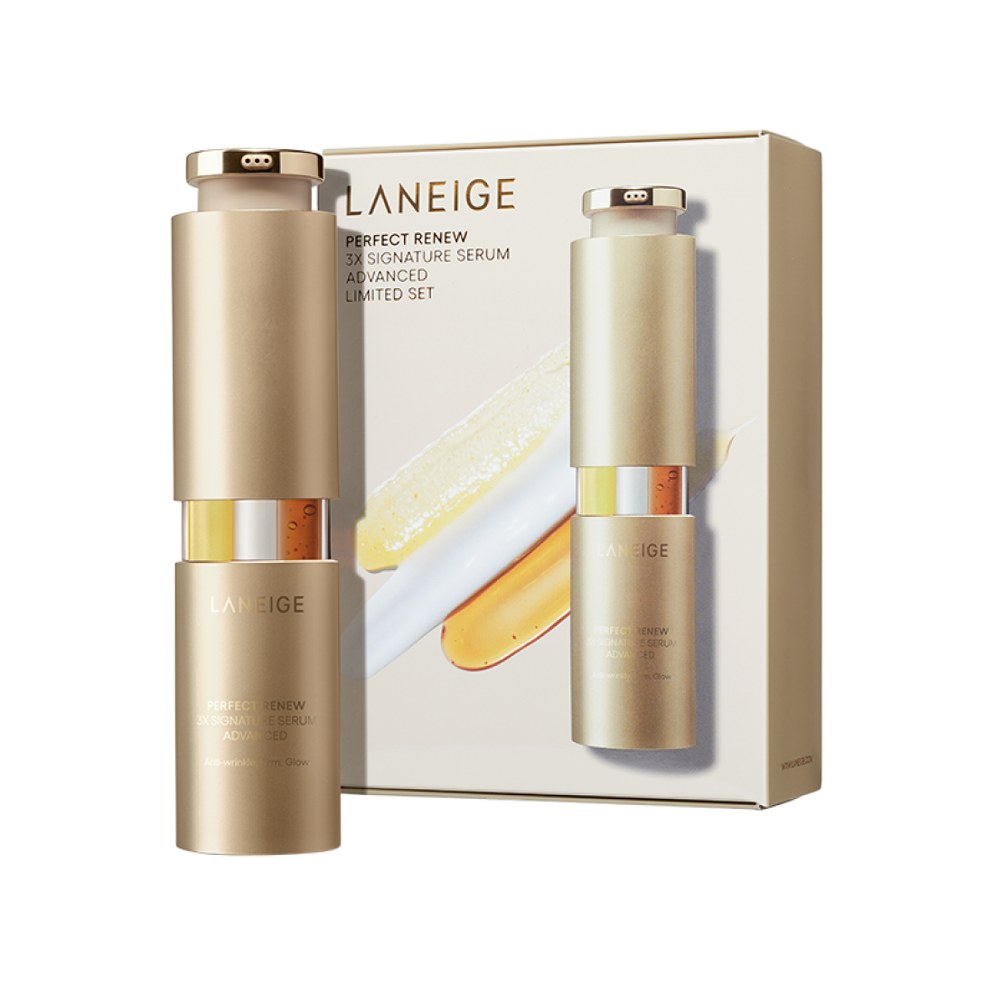LANEIGE NEW Perfect Renew 3X Serum Advanced Planning Set 40ml