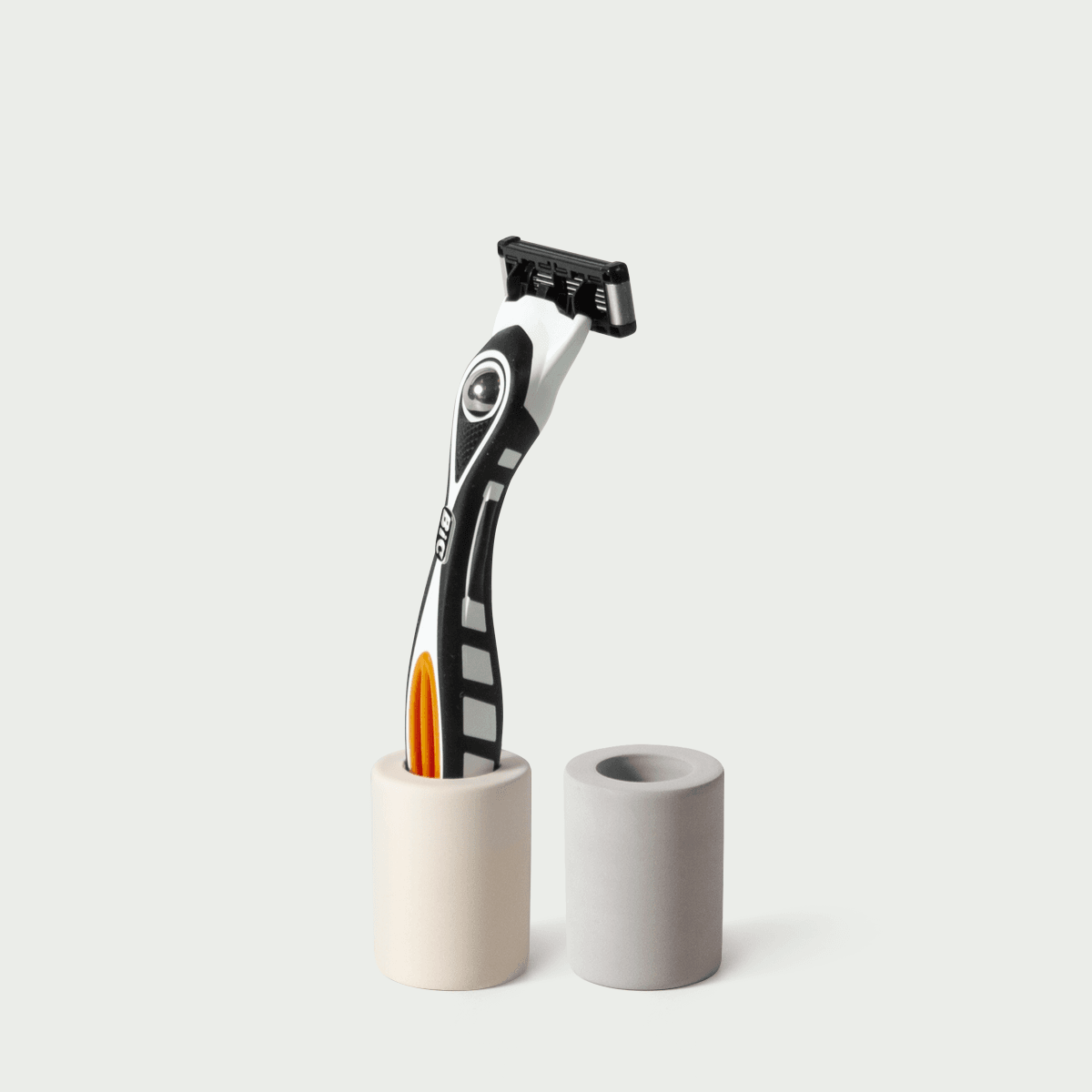 LAZY SOCIETY Diatomaceous Earth Mini Holder, support pour brosse/produit, marque LAZY SOCIETY sur fond clair, vue produit