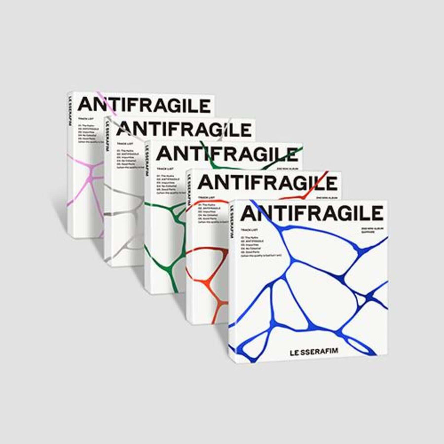 LE SSERAFIM - 2nd [ANTIFRAGILE] (COMPACT Ver.) (Set of 5) - Album Kpop