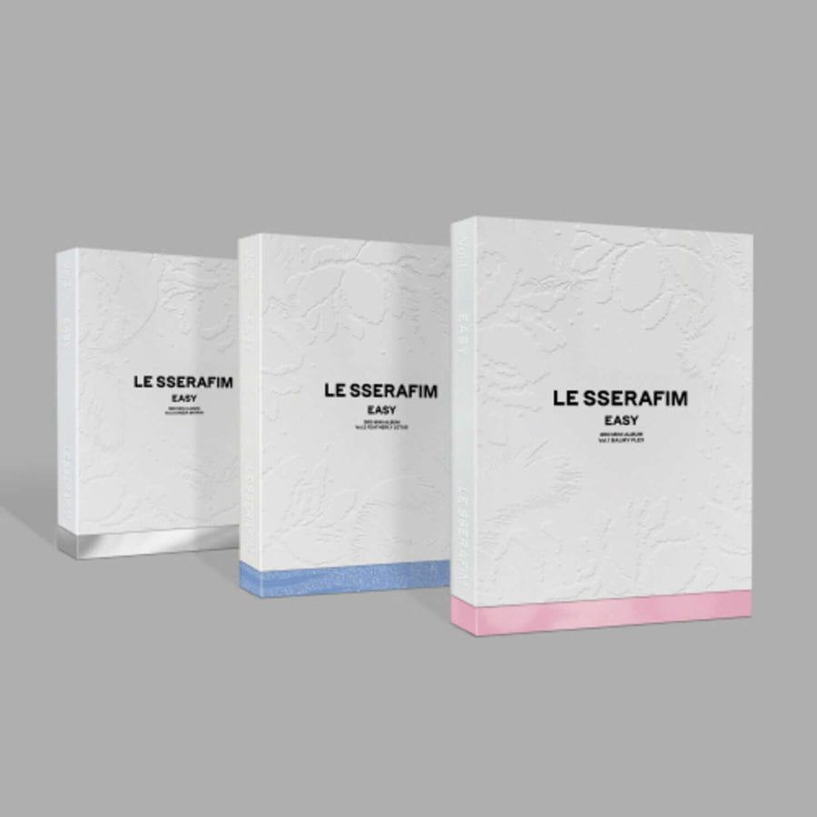 LE SSERAFIM - 3rd Album [EASY] (Random 1 of 3) - Album Kpop