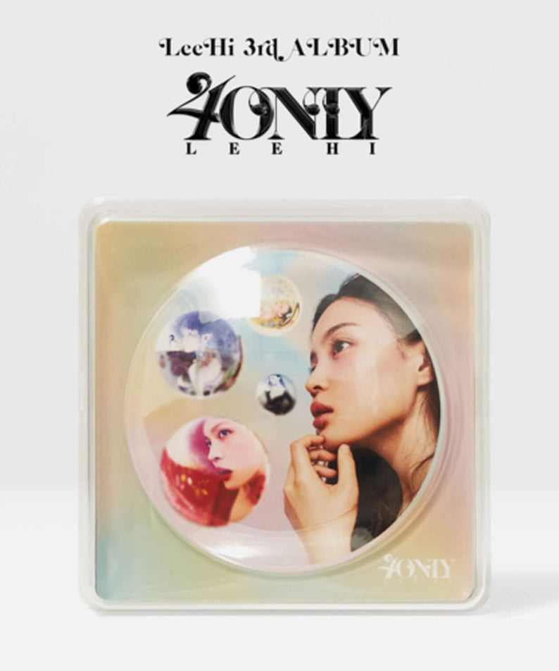 LEE HI - 3rd Album [4 ONLY] - Album Kpop : pochette LEE HI, visuel cosmique/portrait, boîtier blanc sur fond clair.