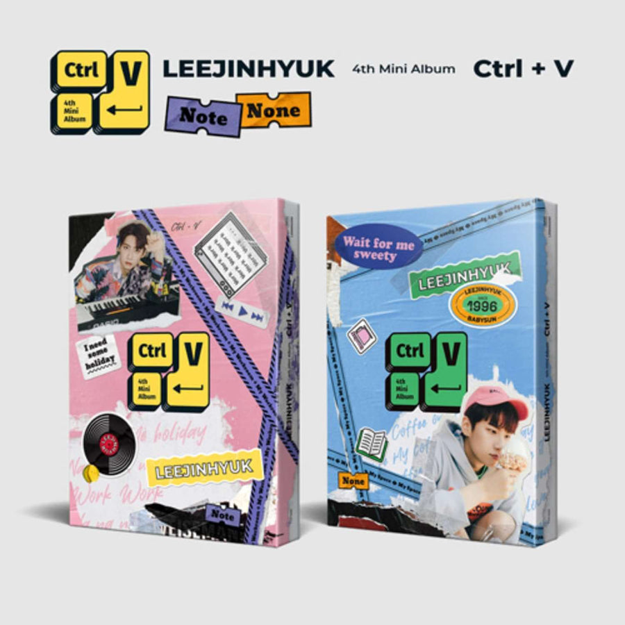 LEE JINHYUK - 4th Mini Album [Ctrl+V] (SET ver.) - Album Kpop