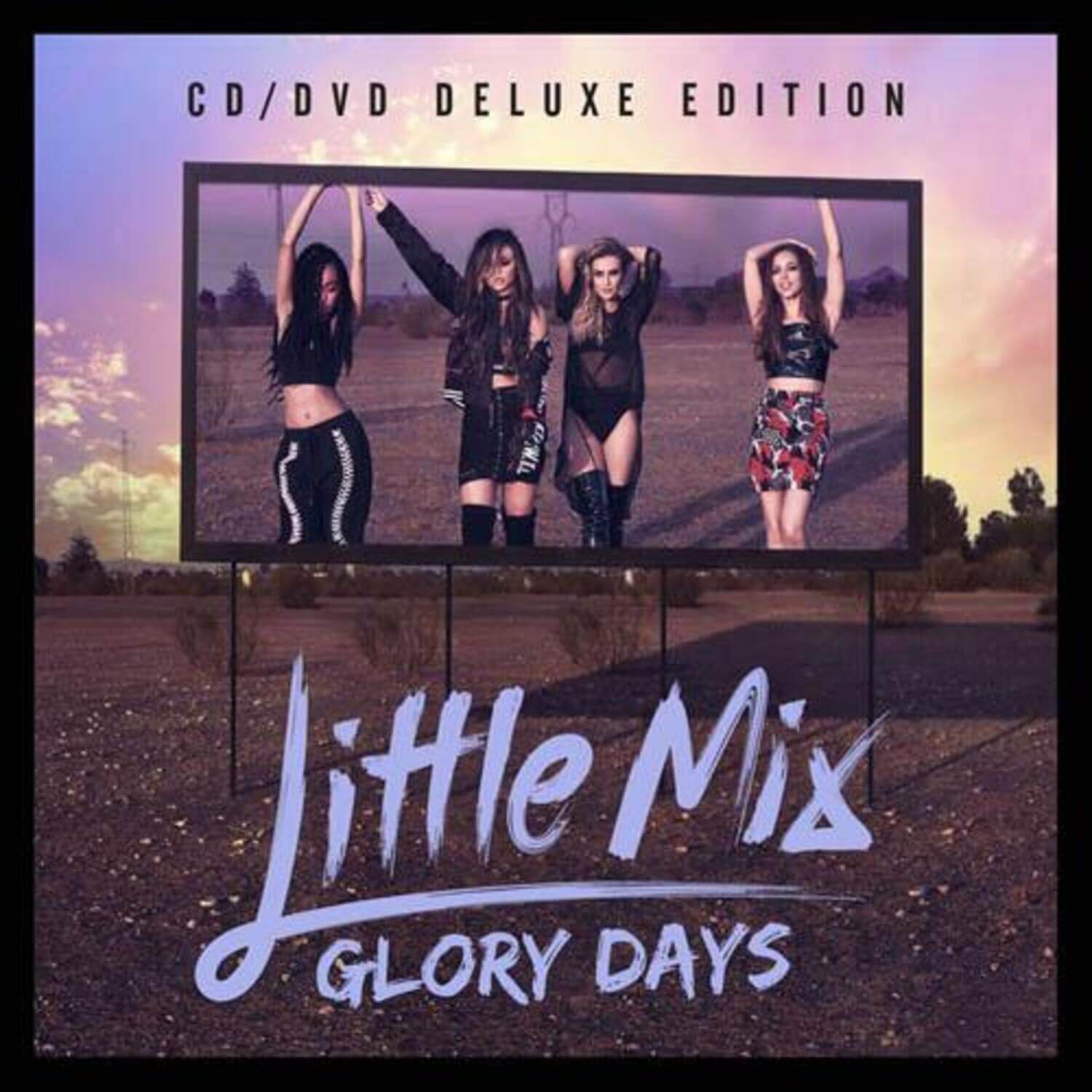 LITTLE MIX - [Glory Days ] (CD+DVD Deluxe Edition, Import) - jaquette “CD/DVD Deluxe Edition” Little Mix, visuel Little Mix