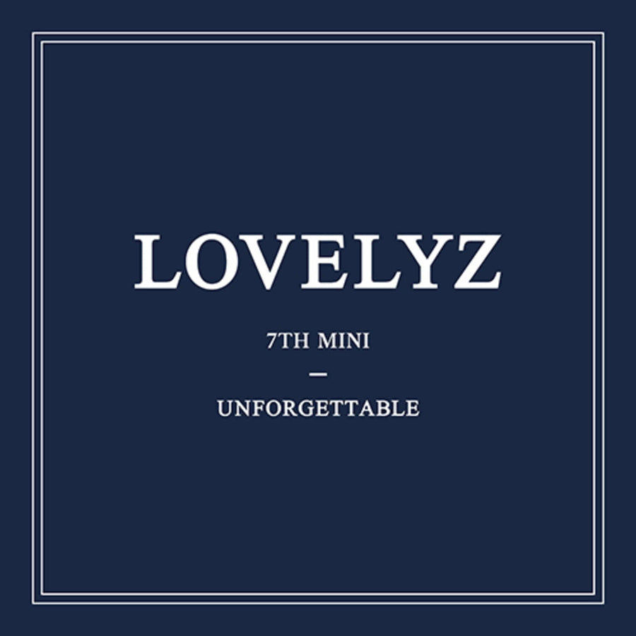 LOVELYZ - [UNFORGETTABLE] (A VER.) - Album Kpop