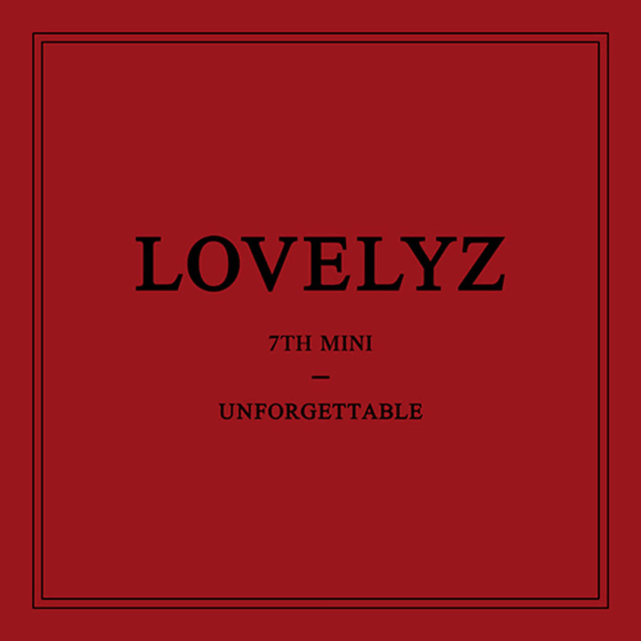 LOVELYZ - [UNFORGETTABLE] (B VER.) - Album Kpop
