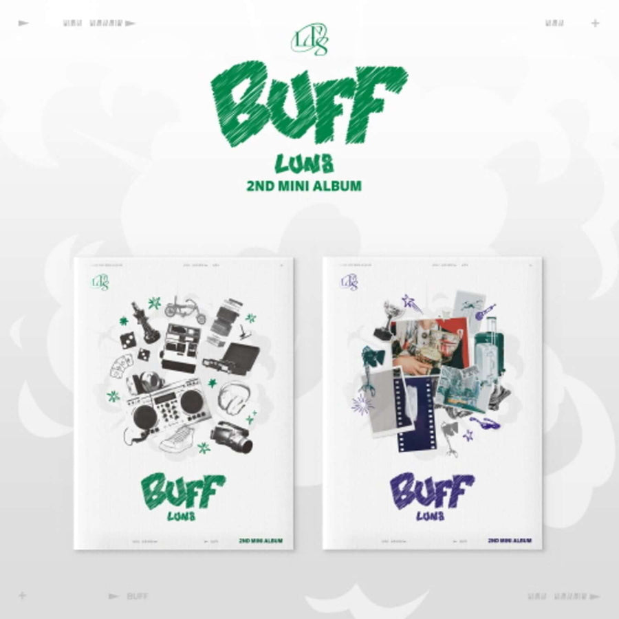 LUN8 - 2nd Mini Album [BUFF] (Set of 2) - Album Kpop