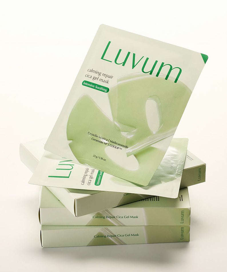 LUVUM Calming Repair Cica Gel Mask 5 Sheets