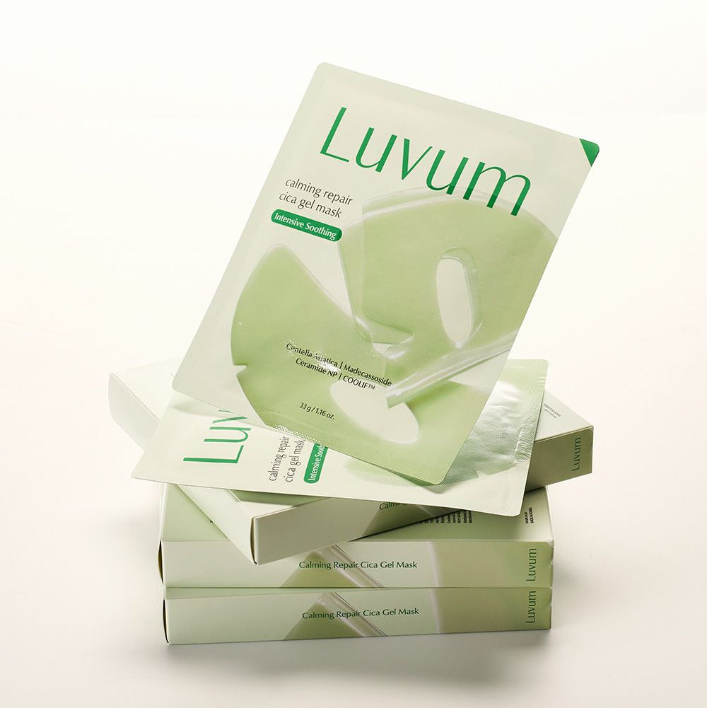 LUVUM Calming Repair Cica Gel Mask 5 Sheets
