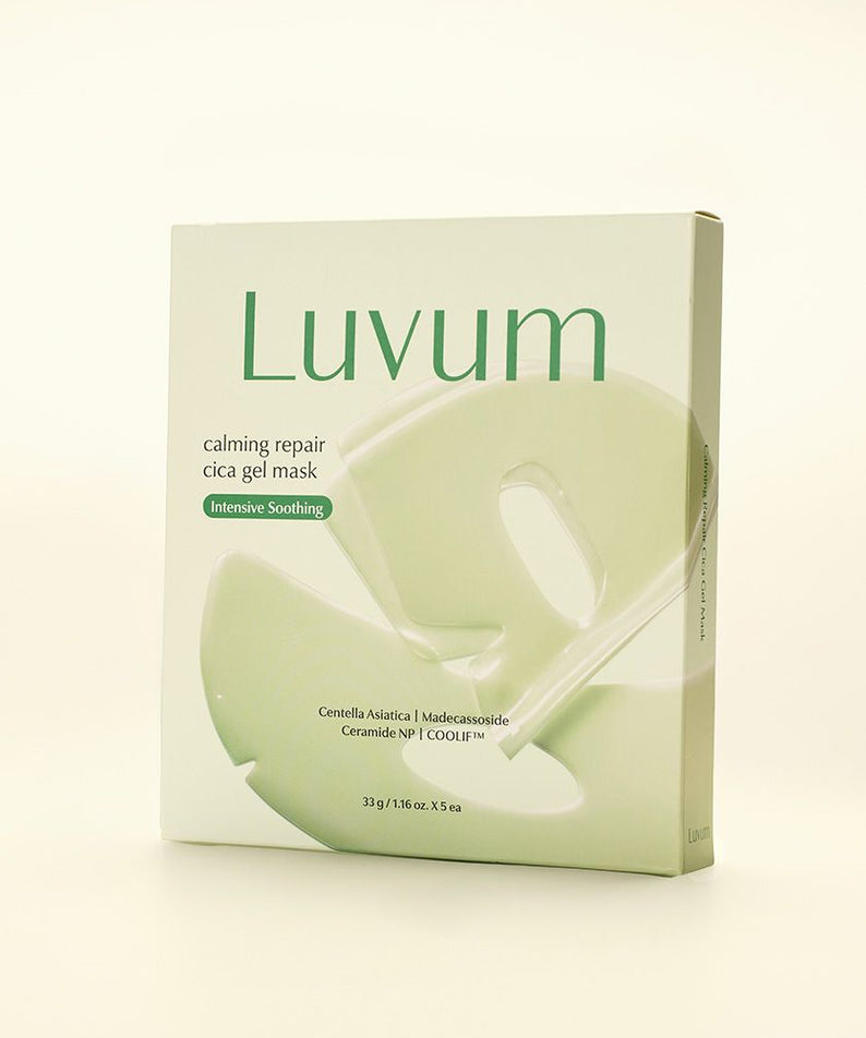 LUVUM Calming Repair Cica Gel Mask 5 Sheets