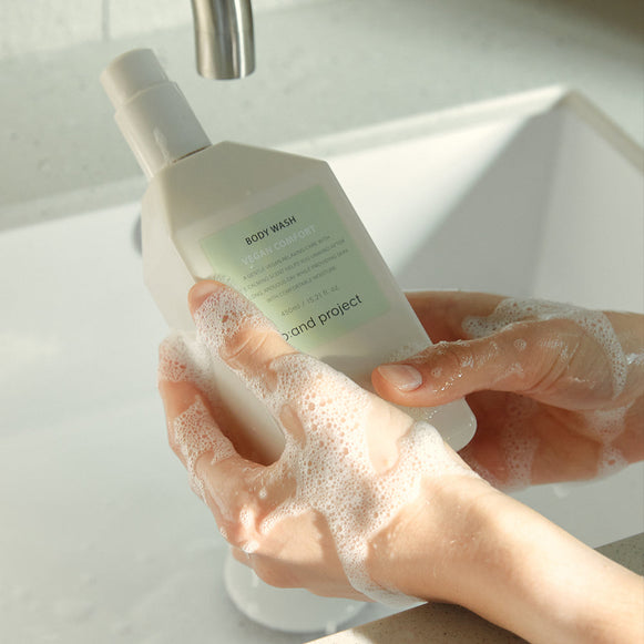 MAKE P:REM B:and Project Vegan Comfort Body Wash 450ml disponible sur Ma petite Coree, ton Eshop 100% K-beauty en direct de Seoul