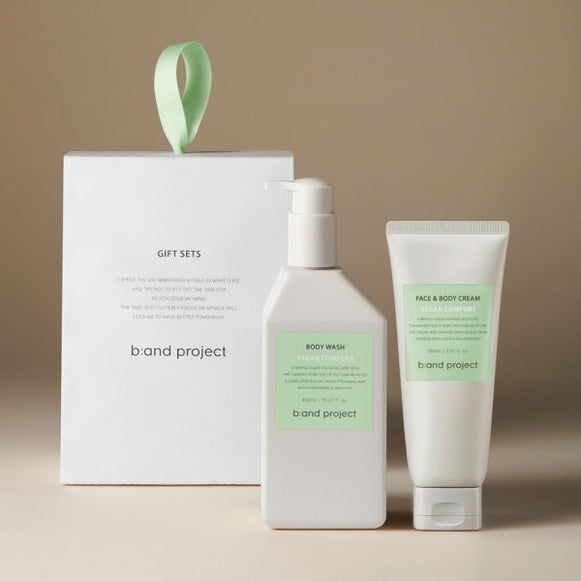 MAKE P:REM B:and Project Vegan Comfort Body Wash& Body Cream Set disponible sur Ma petite Coree, ton Eshop 100% K-beauty en direct de Seoul