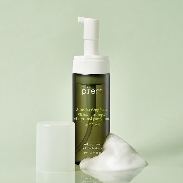 MAKE P:REM Solution Me Mild Bubble Foam 150ml on sales on our Website !