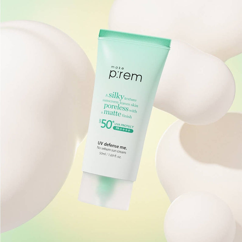 MAKE P:REM  UV Defense Me No-Sebum Sunscreen 50ml