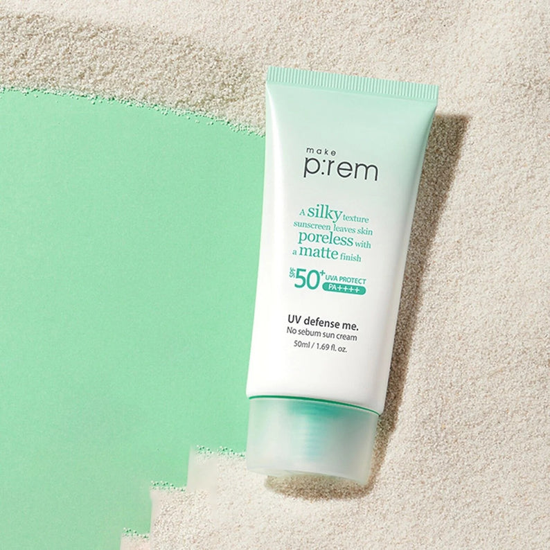 MAKE P:REM  UV Defense Me No-Sebum Sunscreen 50ml
