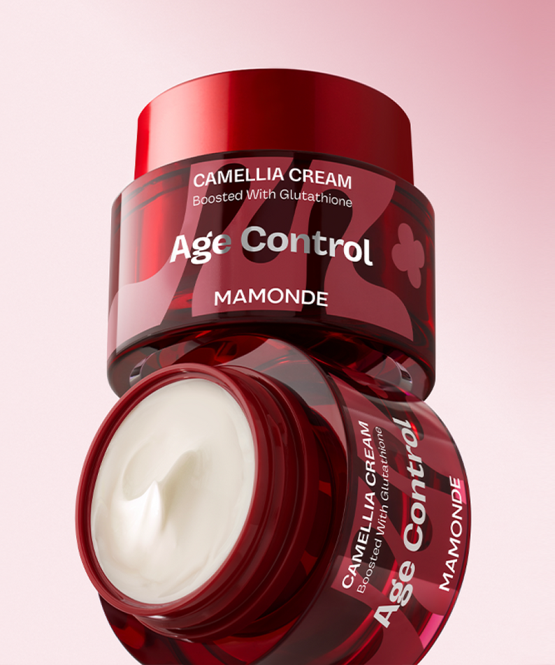 Crème camélia MAMONDE Age Control 50ml pour revitalisation et soin anti-âge.