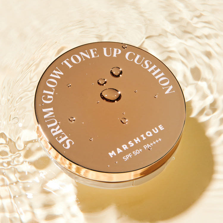 MARSHIQUE Serum Glow Tone Up Sun Cushion