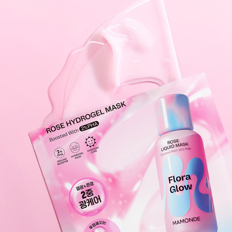 MAMONDE Flora Glow Rose Hydrogel Mask 1 sheet
