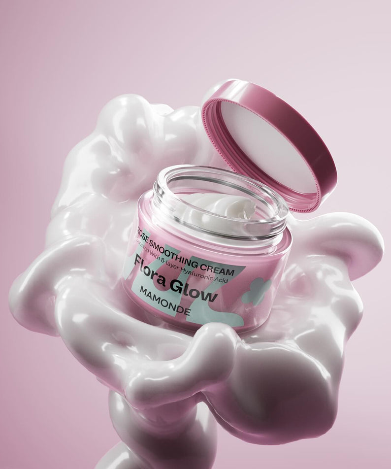 MAMONDE Flora Glow Rose Smoothing Cream 50ml