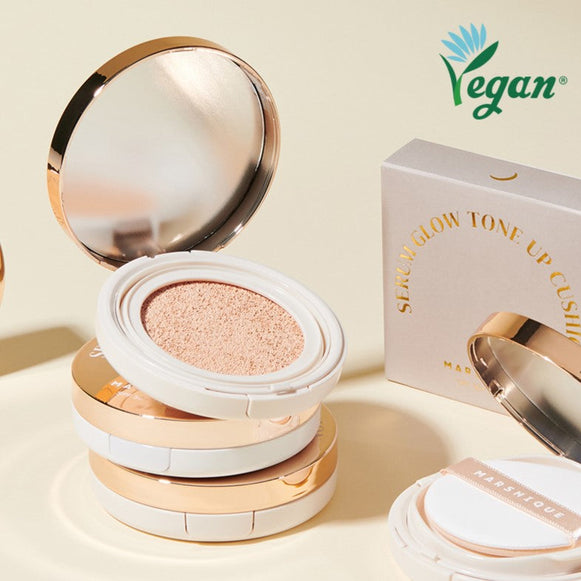 MARSHIQUE Serum Glow Tone Up Sun Cushion en stock sur Ma Petite Corée