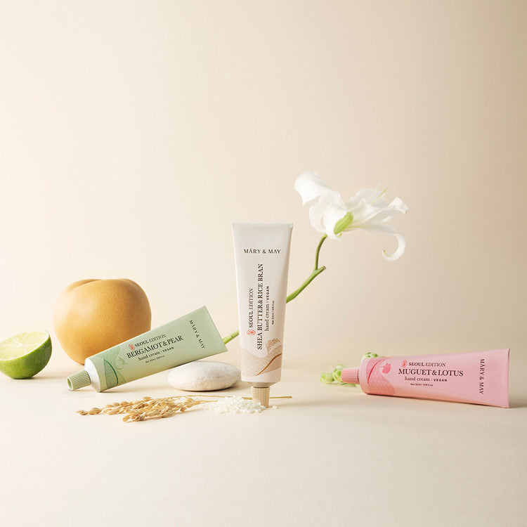 MARY & MAY Hand Cream Trio Set disponible sur Ma petite Coree, ton Eshop 100% K-beauty en direct de Seoul