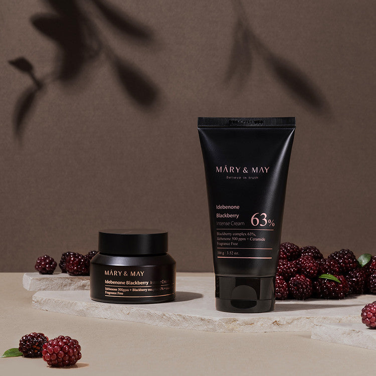 MARY & MAY Idebenone Blackberry Intense Cream disponible sur Ma petite Coree, ton Eshop 100% K-beauty en direct de Seoul