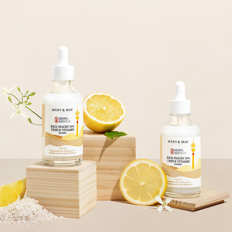 MARY&MAY Rice Niacin 10% triple Vitamin Serum