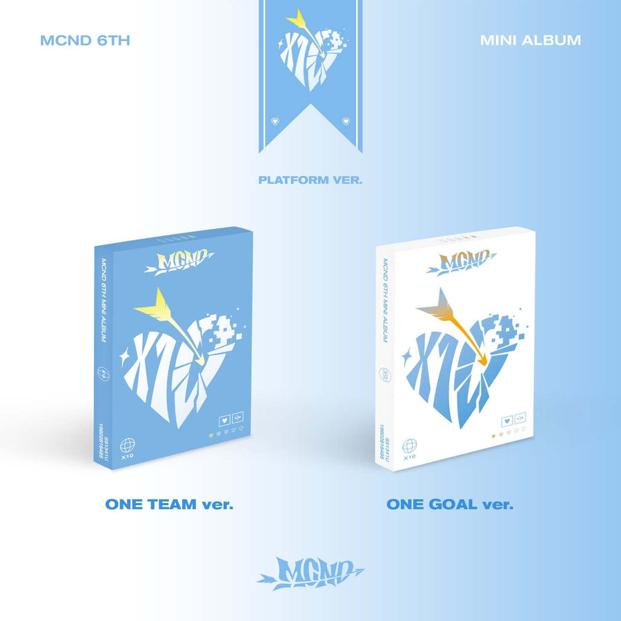 MCND - 6th Album [X10] (Platform) ONE TEAM ver. - Album Kpop