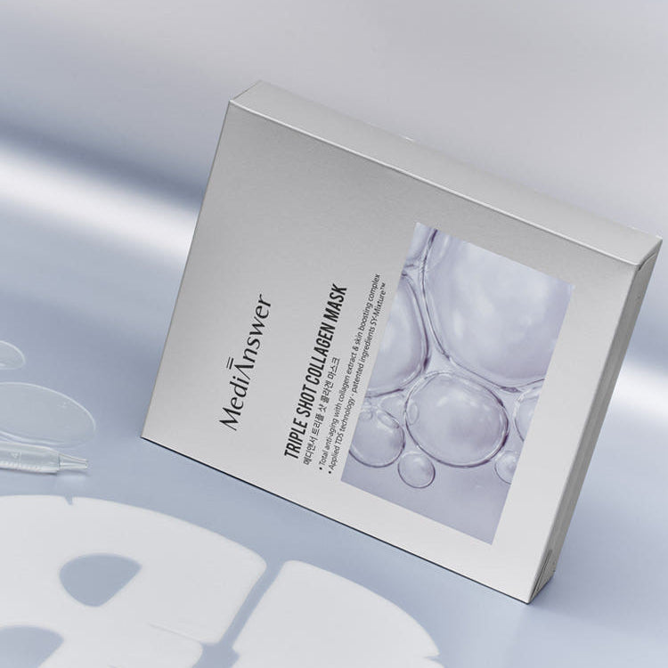 MEDIANSWER Triple Shot Collagen Mask (8 sheets)